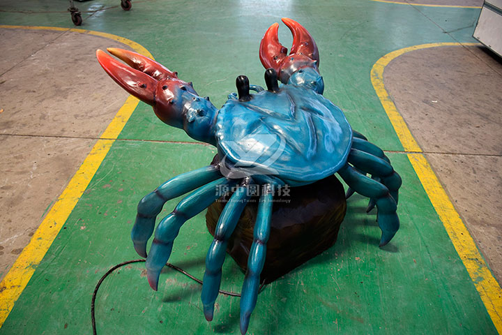 仿真螃蟹，螃蟹機模，電動機械螃蟹